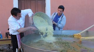 Udruga mladih Ploče i Dračevca uredila stari zog i počastila rižotom