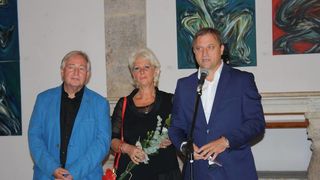 Otvorenje izložbe Duška Šibla u Gradskoj loži Otvorenje izložbe Duška Šibla u Gradskoj loži