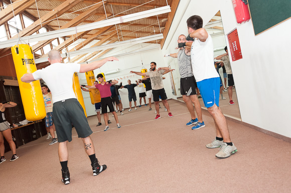 Prvi trening u novom boksačkom klubu Bandits (foto: Ivan Toman) Prvi trening u novom boksačkom klubu Bandits (foto: Ivan Toman)