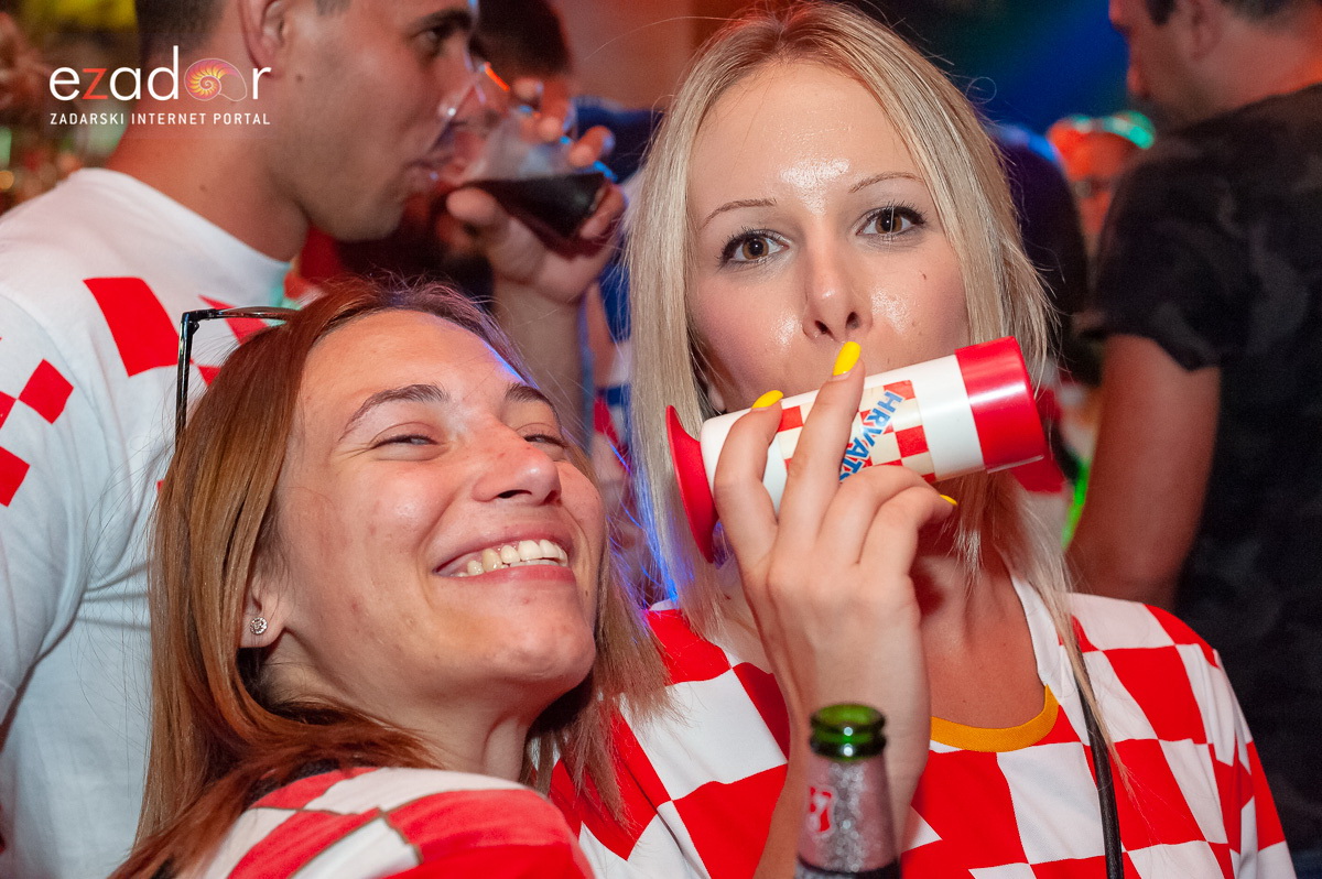 Zadar je gorio: Velika fešta nakon plasmana Vatrenih u finale Svjetskog prvenstva