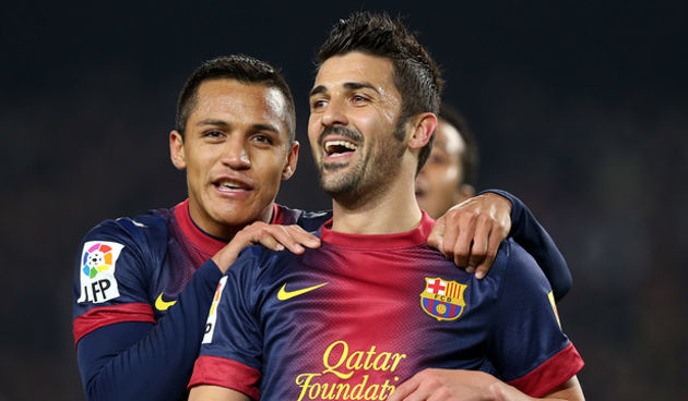 David Villa, foto: fcbarcelona.cat