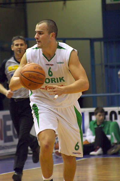 Ive Ivanov, KK Borik-Puntamika – KK Vrijednosnice Darda (Foto:Saša Čuka)