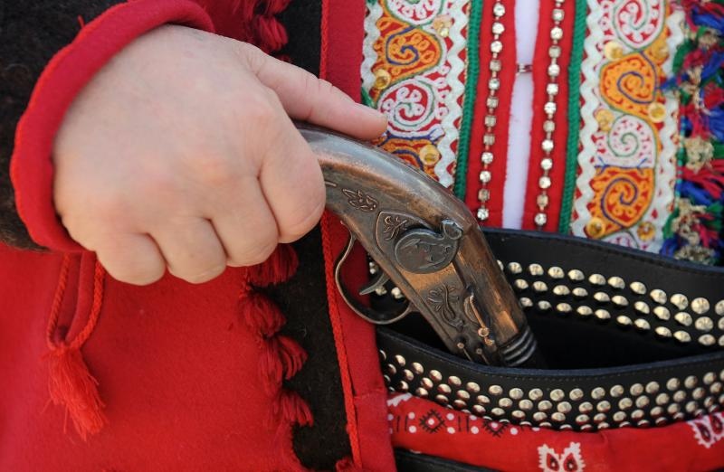 15. Festival zudija, cuvara Kristova groba odrzan je u Mlinistu u Dubrovacko-neretvanskoj zupaniji. Smotra zudija privukla je cuvare Kristova groba iz vise od 30 zupa. Photo: Hrvoje Jelavic/PIXSELL