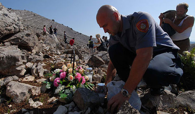 Kornat – počast vatrogascima (Foto: Večernji list)