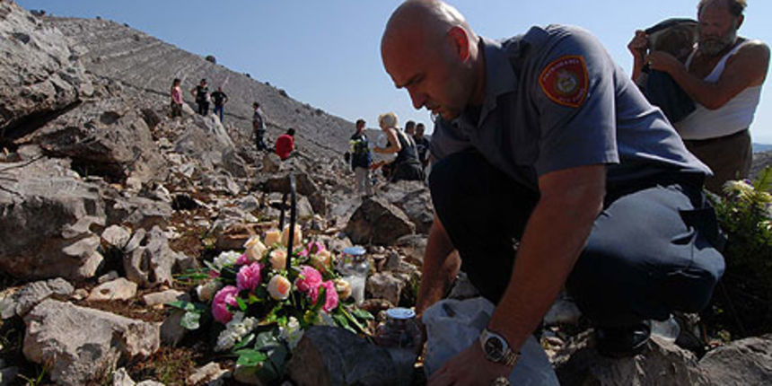 Kornat – počast vatrogascima (Foto: Večernji list)