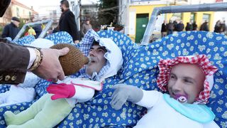 Murter: Maškarana povorka Velike Bake