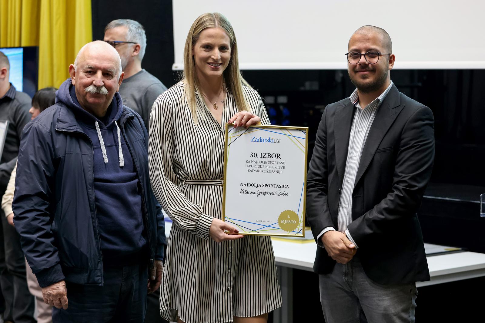 dodjela nagrada za najbolje sportaše i sportske kolektive Zadarske županije dodjela nagrada za najbolje sportaše i sportske kolektive Zadarske županije