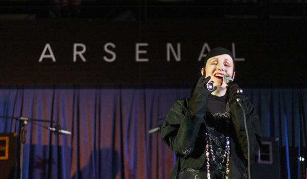 Josipa Lisac u Arsenalu 6. studenog 2009.