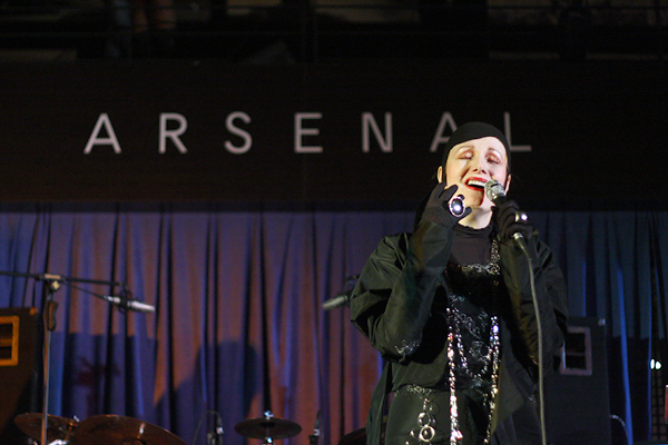 Josipa Lisac u Arsenalu 6. studenog 2009.