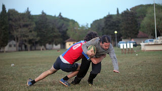 Trening zadarskih ragbijaša u Zemuniku (foto:Saša Čuka)