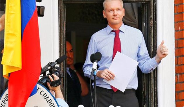 Julian Assange, Foto: Hina