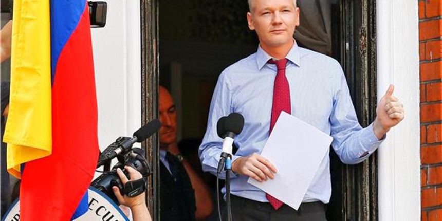 Julian Assange, Foto: Hina