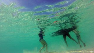 25.07.2013., Dugi otok, Sakarun – Uzduz i poprijeko Dugog otoka u zadarskom arhipelagu u ljetnim danima prepuno je turista, a najomiljenija plaza zasigurno je Sakarun, koja sa nalazi u uvali pokraj mjesta Veli Rat. Pjeskovita plaza sa tirkizno cistim mo