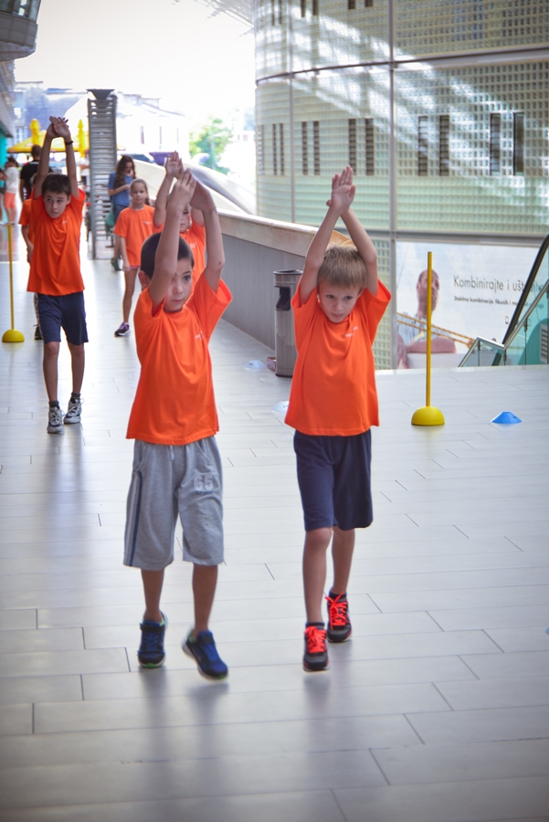 City Galleria: Univerzalna sportska škola Zadar predstavila svoje aktivnosti