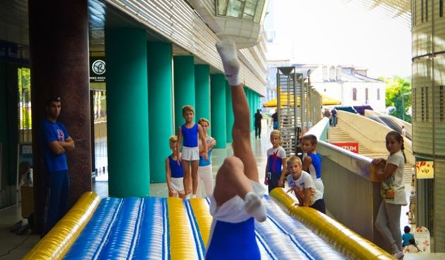 City Galleria: Predstavljanje Gimnastičarskog kluba “Salto”, Foto: Iva Perinčić