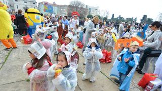 Karnevalić: Male maškare zauzele grad!, foto: Iva Perinčić