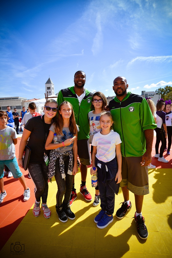ZDBT: Kids day u društvu košarkaških velikana ; foto Iva Perinčić