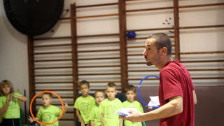 Loptica : “Volim te grade” (foto:Saša Čuka)