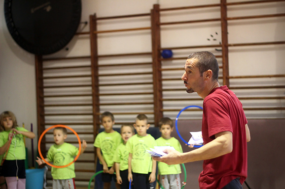 Loptica : “Volim te grade” (foto:Saša Čuka)