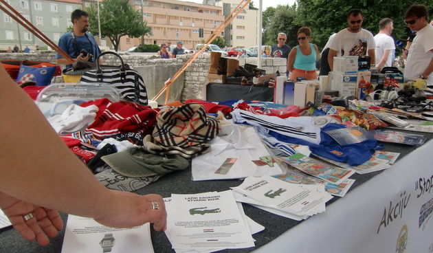 Akcija Stop krivotvorinama i piratstvu SKIP u Zadru