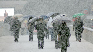 Snijeg u Zadru, 17. prosinca 2009, Foto: Saša Čuka