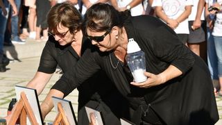 Vodice: Mimohodom vatrogasaca započelo obilježavanje 9. obljetnice kornatske tragedije. Photo: Hrvoje Jelavić/PIXSELL Vodice: Mimohodom vatrogasaca započelo obilježavanje 9. obljetnice kornatske tragedije. Photo: Hrvoje Jelavić/PIXSELL