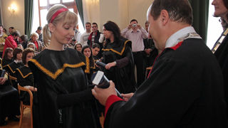 Promocija diplomiranih studenata, 7. ožujka 2009. (foto: Marin Gospić)