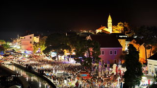 Biogradska noć 2017: Spektakularni vatromet. Biogradska noć 2017: Spektakularni vatromet.