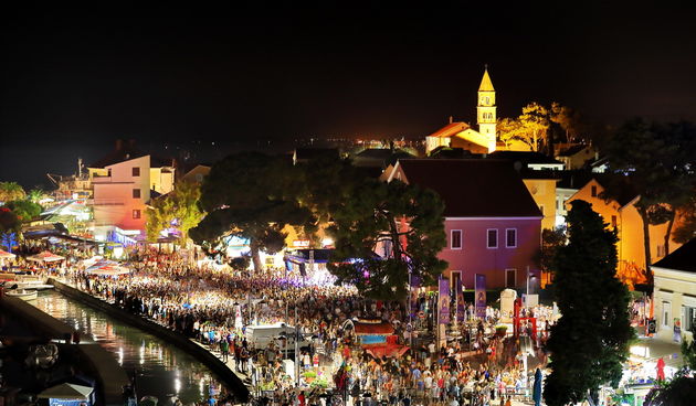 Biogradska noć 2017: Spektakularni vatromet.