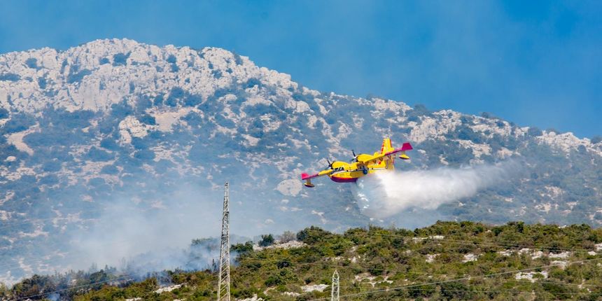 Tužni prizori: Veliki požar na Pelješcu poharao sve pred sobom