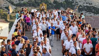 Proslava Velike Gospe u Pagu uz nastup klape Intrade Proslava Velike Gospe u Pagu uz nastup klape Intrade