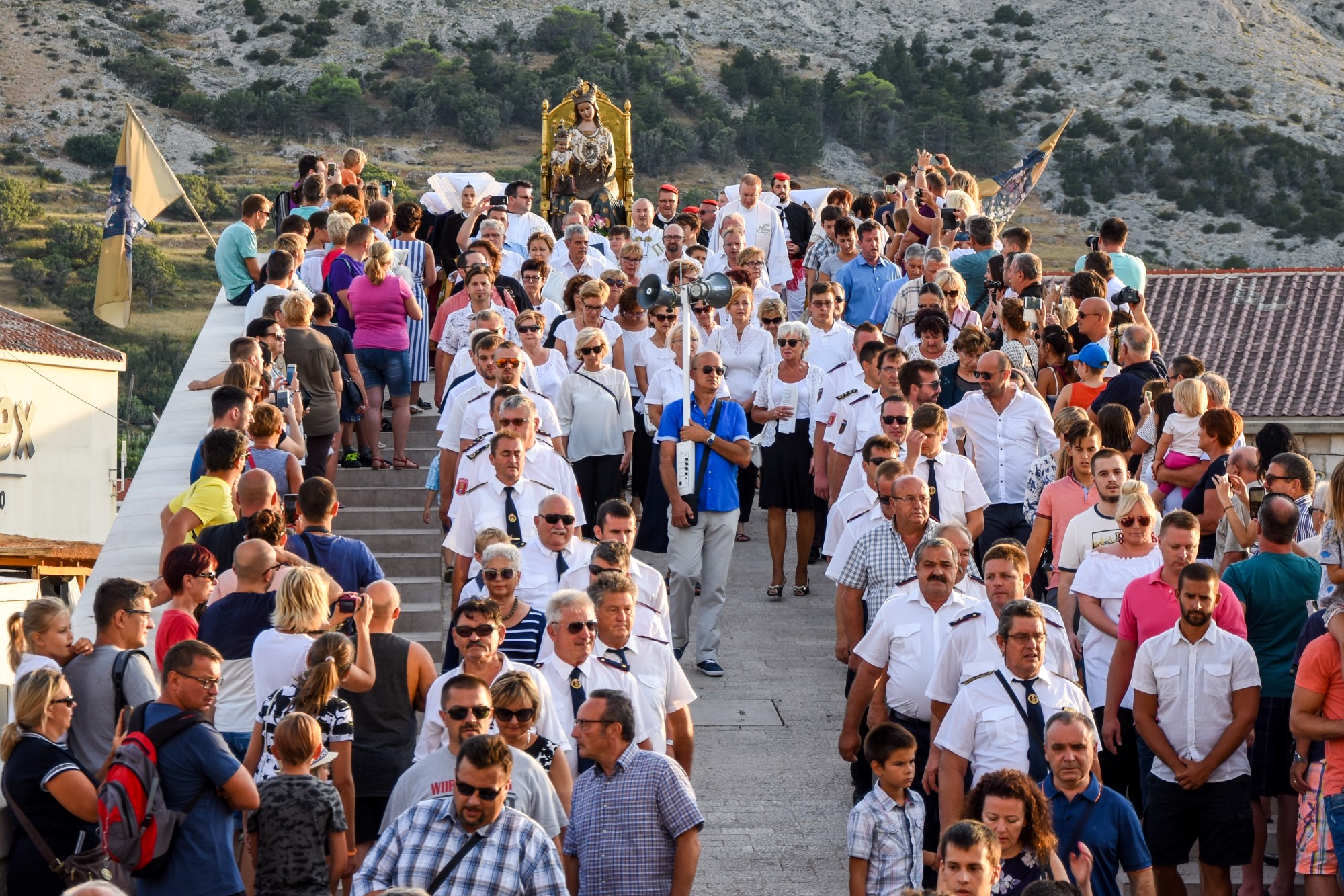 Proslava Velike Gospe u Pagu uz nastup klape Intrade Proslava Velike Gospe u Pagu uz nastup klape Intrade