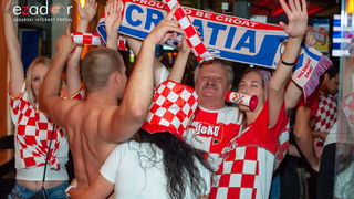 Zadar je gorio: Velika fešta nakon plasmana Vatrenih u finale Svjetskog prvenstva