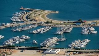 Let iznad Sukošana i Marine Dalmacija, Foto: Dino Stanin/PIXSELL Let iznad Sukošana i Marine Dalmacija, Foto: Dino Stanin/PIXSELL