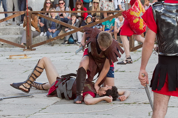 Antički dani 2012: Bakanalije na Forumu, foto: L. Banić