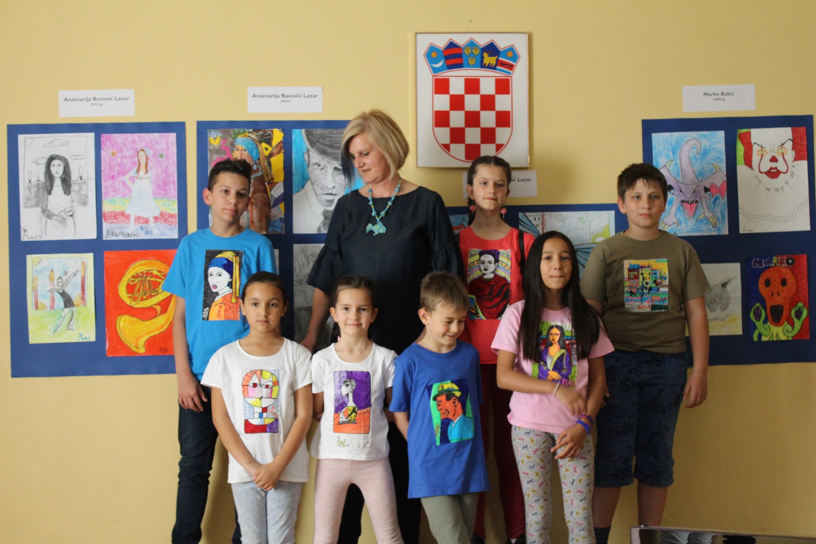 U koncertnoj dvorani Glazbene škole otvorena izložba “Likovnionica” U koncertnoj dvorani Glazbene škole otvorena izložba “Likovnionica”