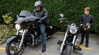 Zagreb – U prodavaonici i zastupnistvu Harley Davidson motora odrzani su Dan otvorenih vrata na kojem su posjetioci mogli razgledati motocikle i neke od njih isprobati. Photo: Davor Visnjic/PIXSELL