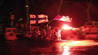 Otvaranje EP klase 49er u uvali Jazine (foto: Marin Gospić)