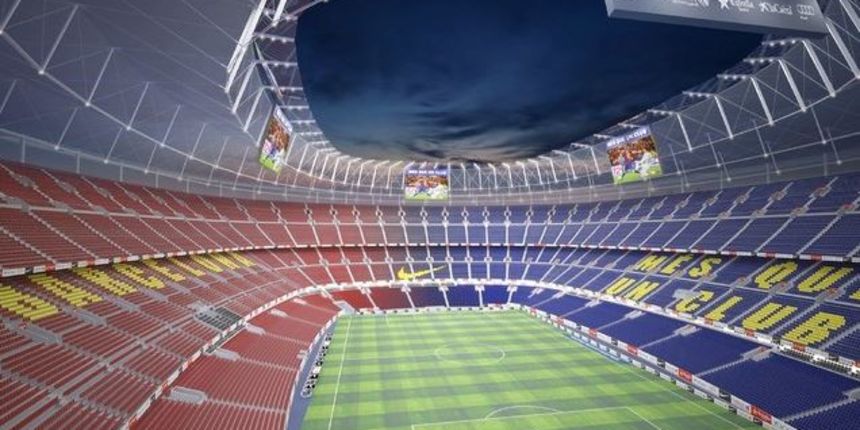 Camp Nou – projekcija Camp Nou – projekcija