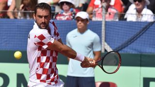 Davis Cup: Marin Čilić – Sam Querrey 1-3 Davis Cup: Marin Čilić – Sam Querrey 1-3
