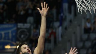 KD Kresimir Cosic, Zadar – ABA liga, 5. kolo, KK Zadar – KK Mega Vizura 75-81. Photo: Filip Brala/PIXSELL KD Kresimir Cosic, Zadar – ABA liga, 5. kolo, KK Zadar – KK Mega Vizura 75-81. Photo: Filip Brala/PIXSELL