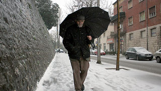 Snijeg u Zadru, 17. prosinca 2009, Foto: Saša Čuka