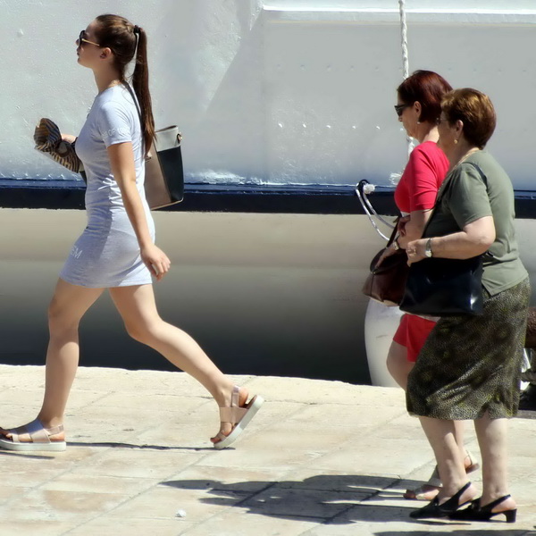 Šetnja zadarskom rivom 5. srpnja 2016.