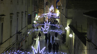 Božićni ukrasi u Zadru Božićni ukrasi u Zadru