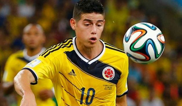 James Rodriguez, foto: Reuters