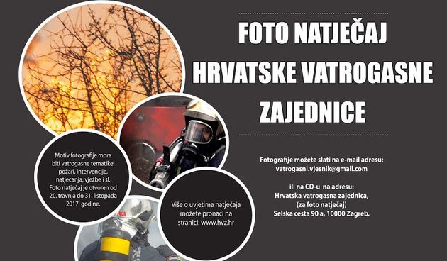 Foto natječaj Hrvatske vatrogasne zajednice