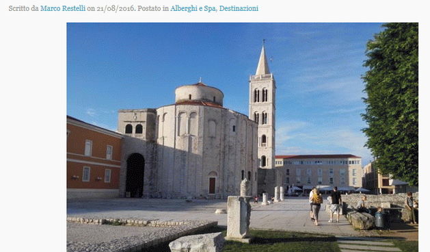 Zara, la melodia dell Adriatico – Aggenda Viaggi