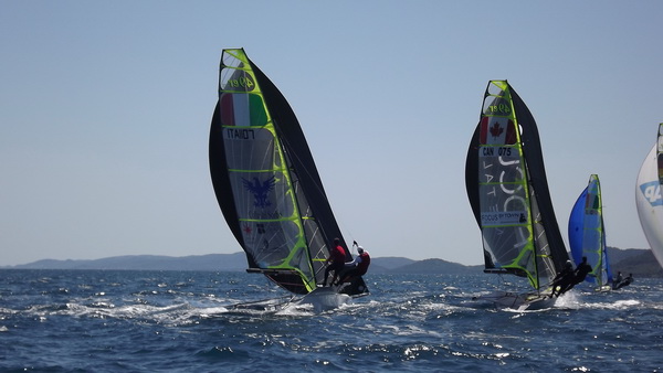 Jedrenje: Drugi dan SP klase 49er Jedrenje: Drugi dan SP klase 49er