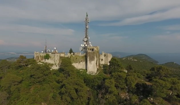 Pogledajte kako tvrđava sv. Mihovil izgleda iz zraka