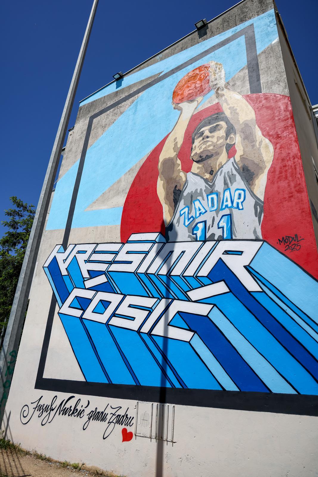 Krešimira Ćosić – mural Krešimira Ćosić – mural